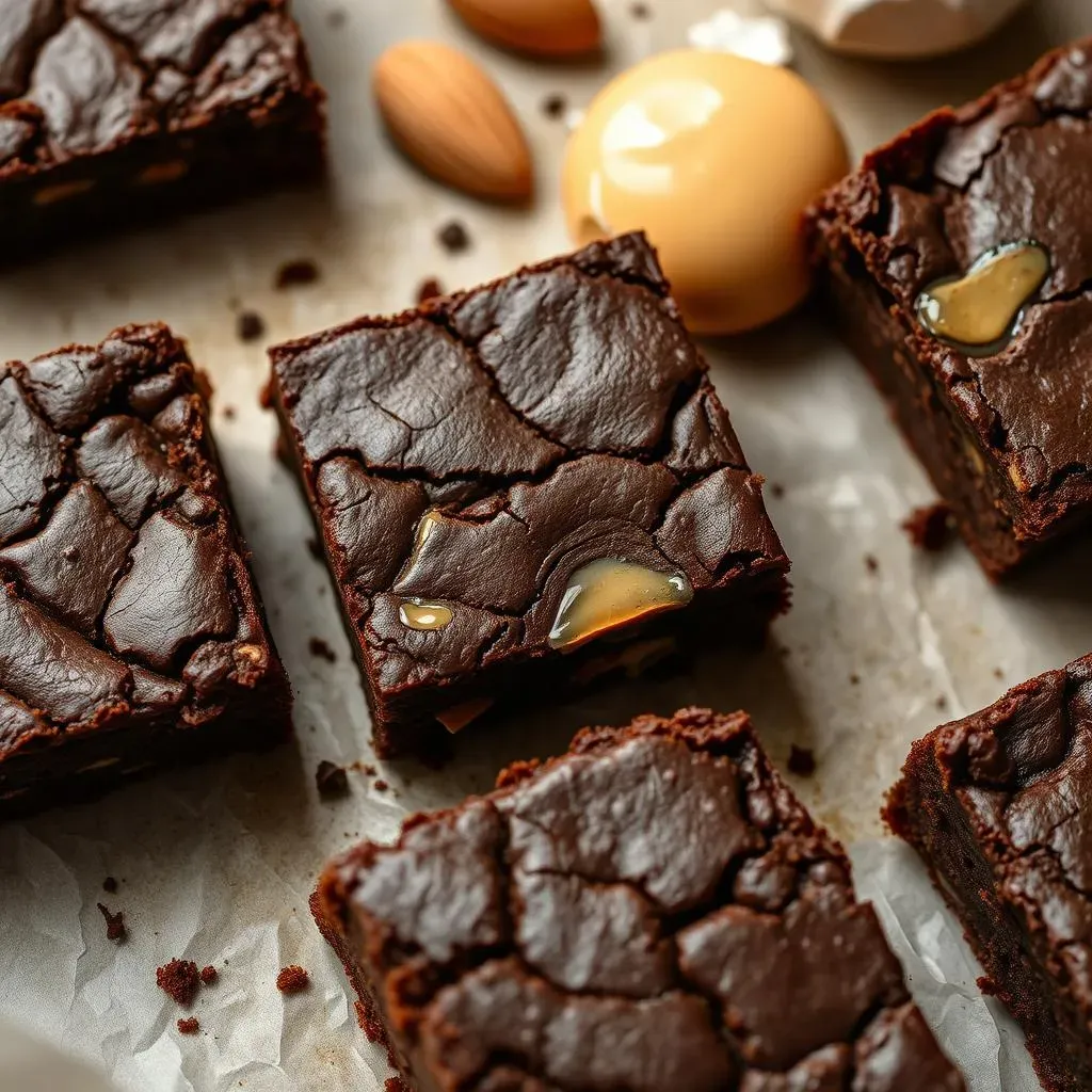 Amazing 3 Ingredient Almond Butter Brownies, Seriously!