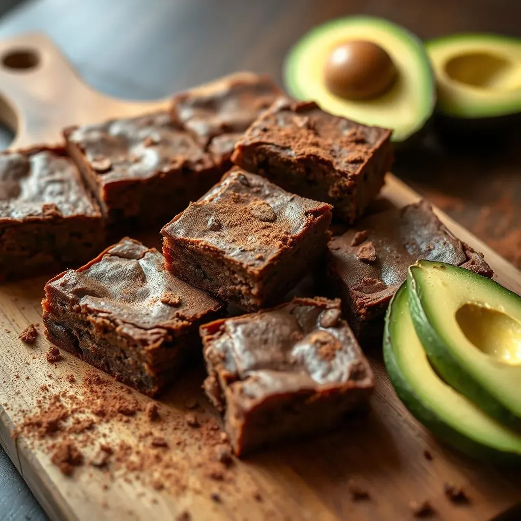 Absolute 3 Ingredient Avocado Brownies with Cocoa Powder