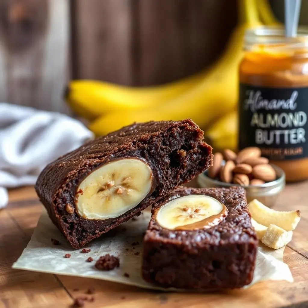 Absolute 3 Ingredient Brownies Banana Almond Butter