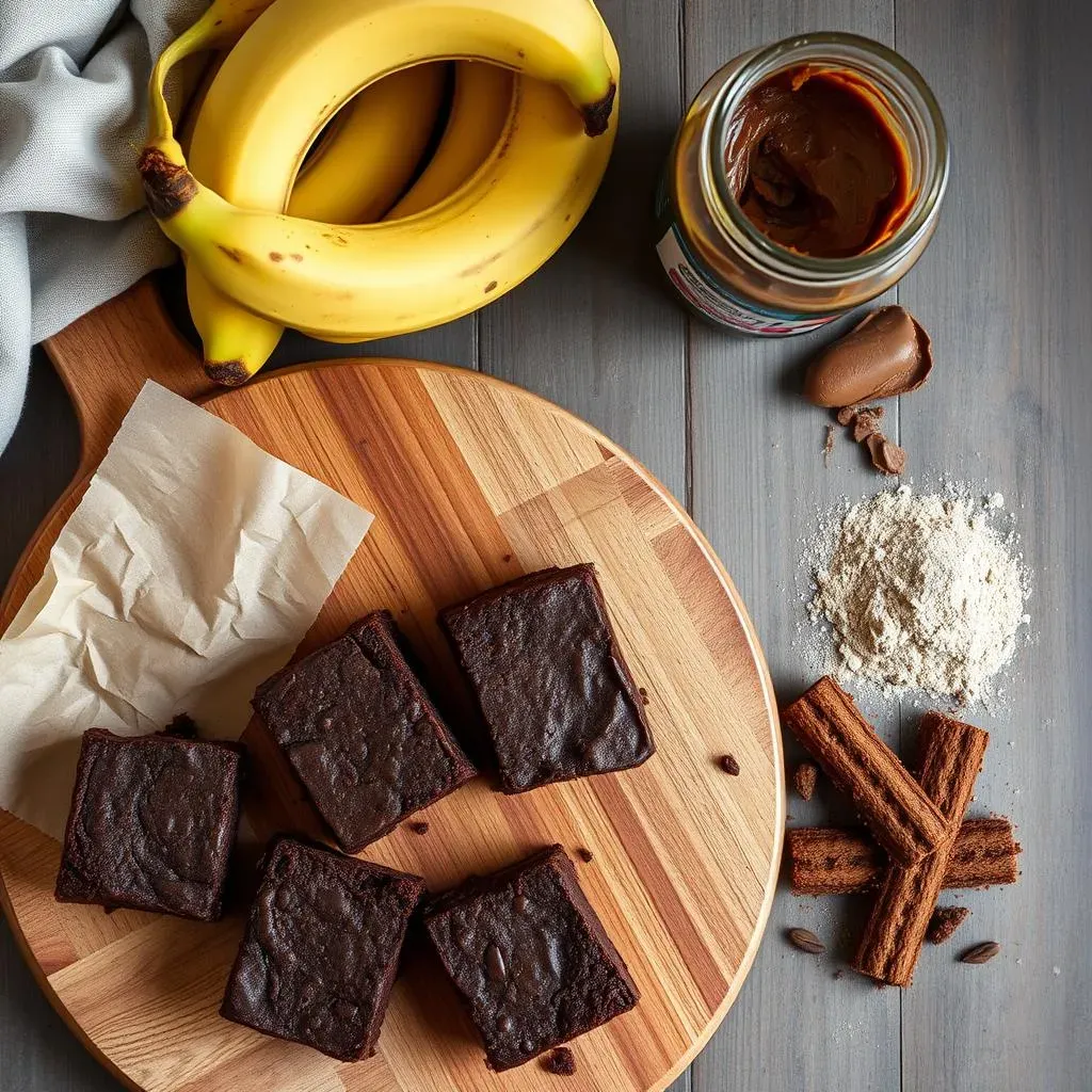 3Ingredient Healthy Banana Brownies: Ingredients & Simple Swaps