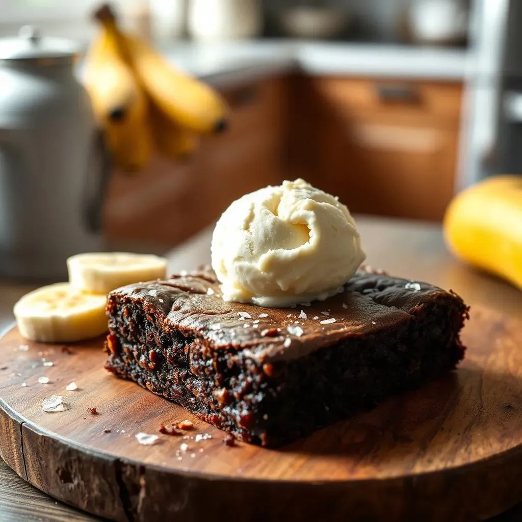 Ultimate 4 Ingredient Banana Brownies: Super Easy Recipe