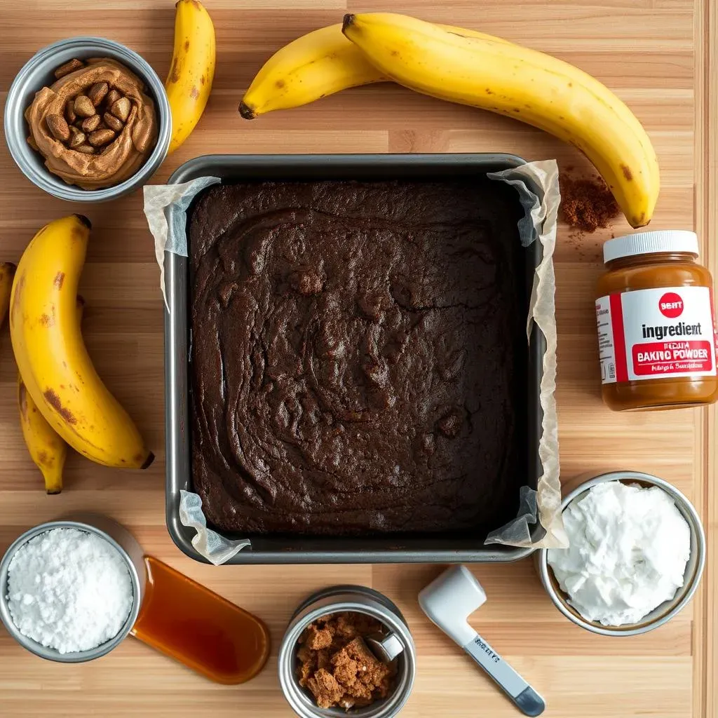 5Ingredient Banana Brownies Recipe: StepbyStep