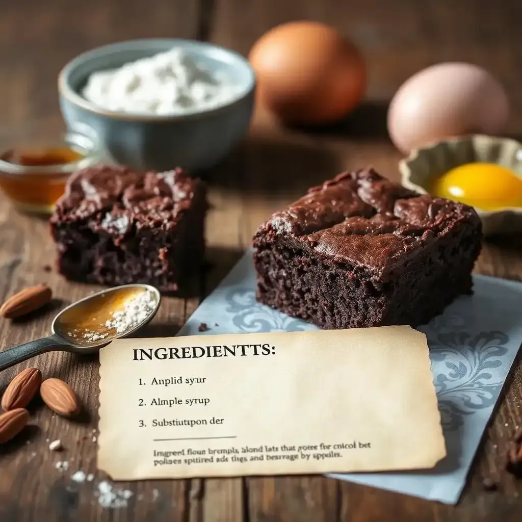 Almond Flour Brownie Magic Ingredients And Substitutions