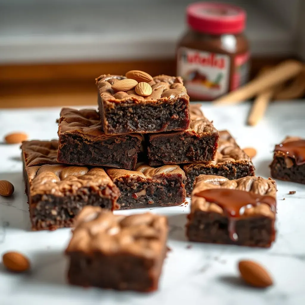 Amazing Almond Flour Nutella Brownies: Just 3 Ingredients!