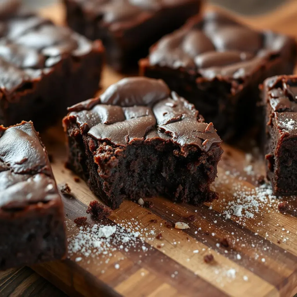 Amazing Almond Flour Vegan Brownies: One Bowl & Fudgy