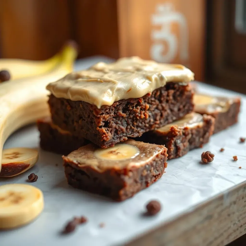 Assembling Your Banana Bread Brownie Masterpiece