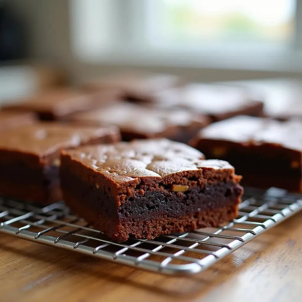 Baking and Cooling Your Skinnytaste Almond Flour Brownies