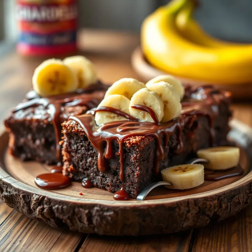 Baking and Serving Your BananaEnhanced Ghirardelli Brownies