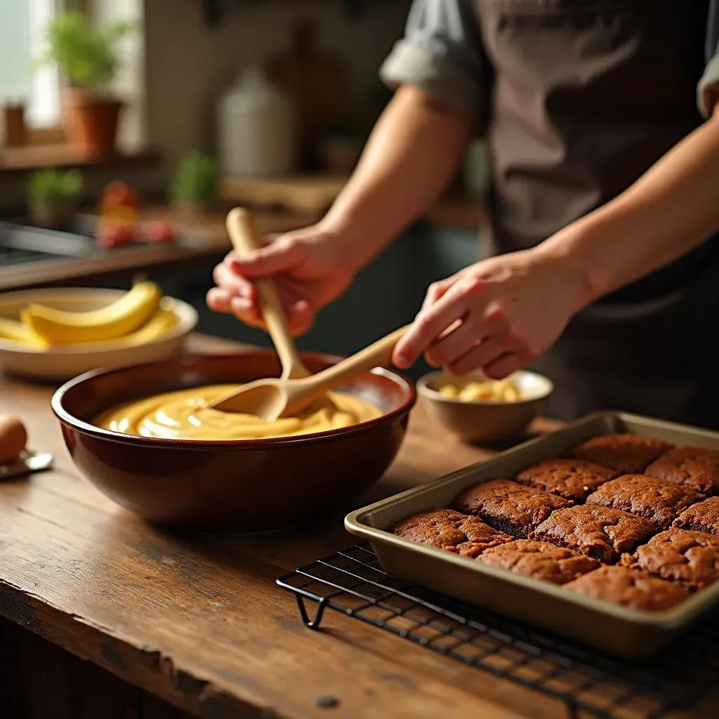 Baking Bliss: Getting the Texture Just Right for Banana Bread Brownies