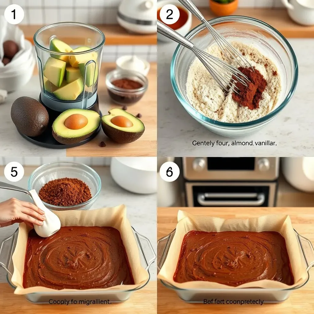 Baking Keto Avocado Brownies with Almond Flour: StepbyStep