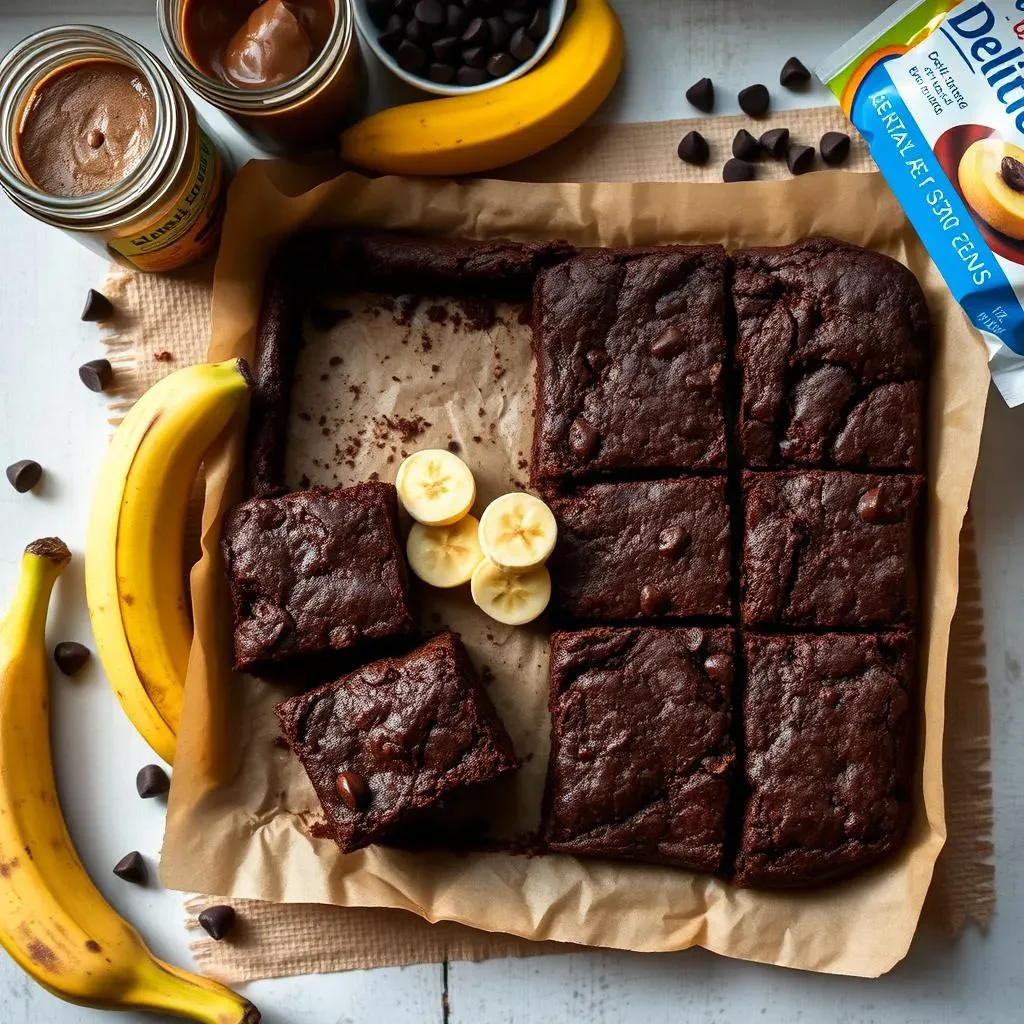 Baking LovelyDelites Banana Brownies: StepbyStep to Fudgy Perfection