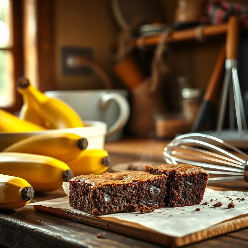 Baking the Best Banana Bread Brownies