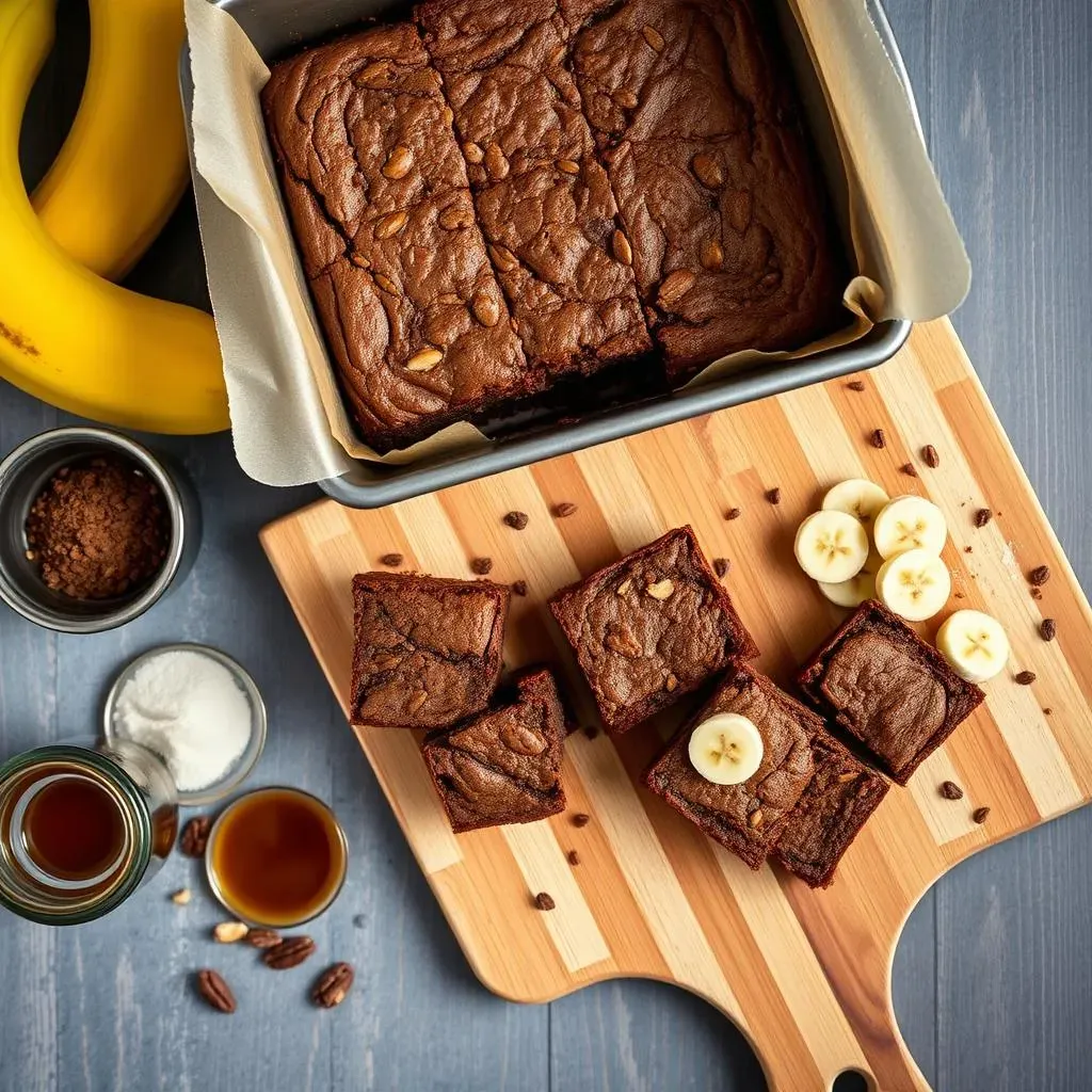 Baking the Perfect Batch of Healthy Banana Brownies: StepbyStep