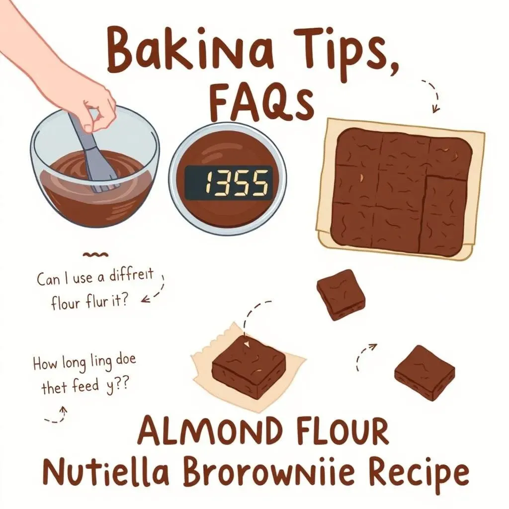 Baking Tips, FAQs, and the Almond Flour Nutella Brownie Recipe