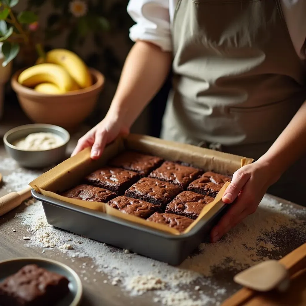Baking Your Choco Banana Brownies to Perfection