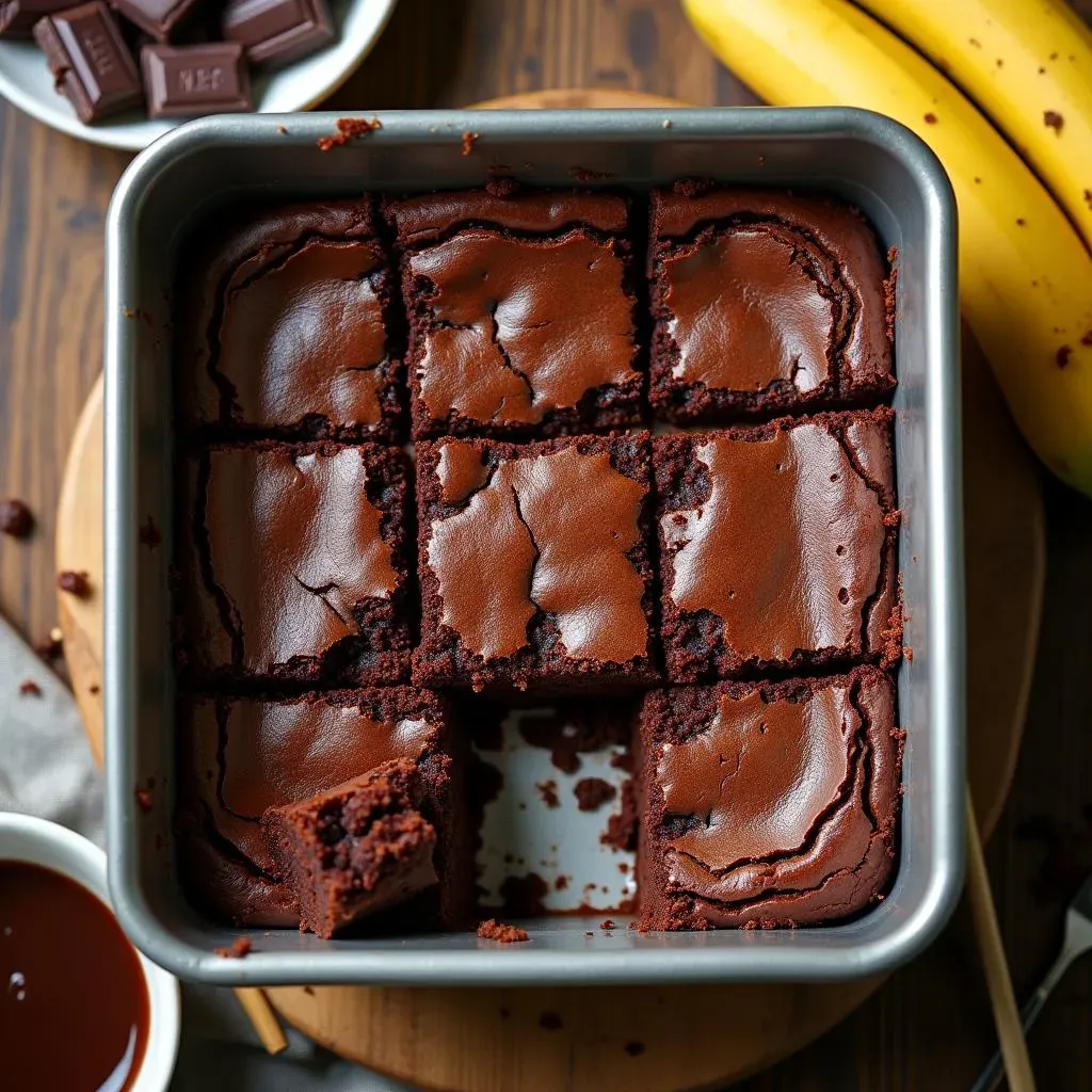 Baking Your Chocolate Banana Brownies to Fudgy Perfection
