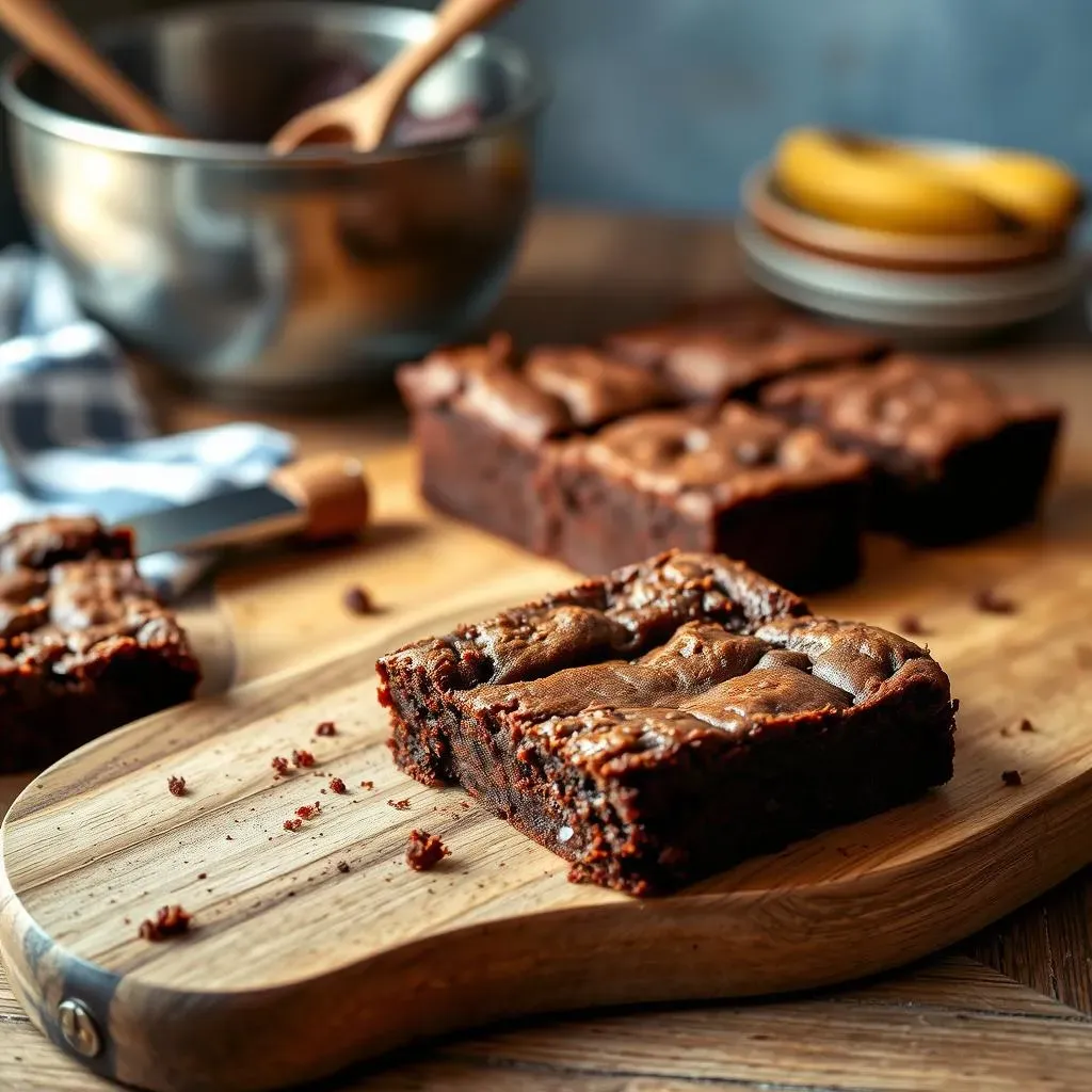 Baking Your Own Low Sugar Banana Brownies: StepbyStep