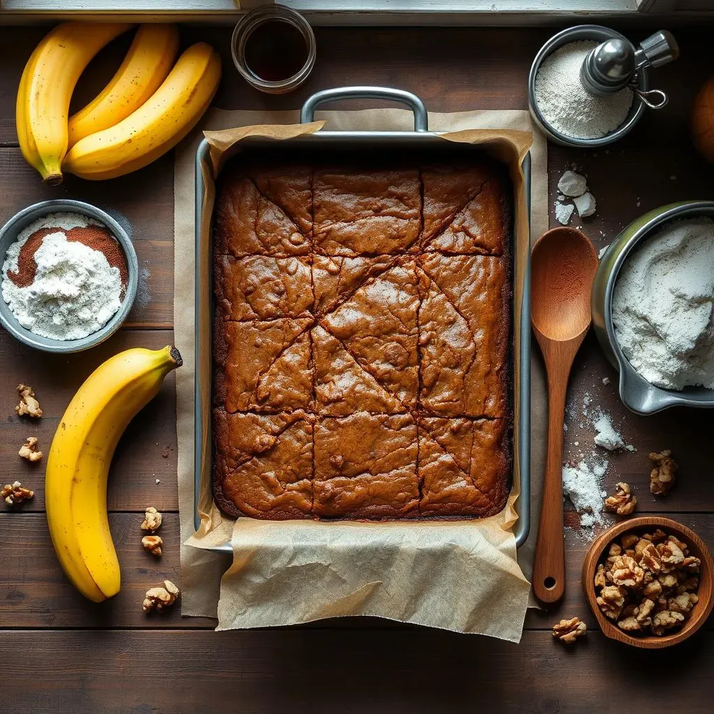 Baking Your Own Low Sugar Banana Brownies: StepbyStep