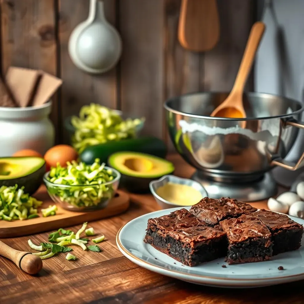 Baking Your Own: The Recipe for Delicious Avocado Zucchini Brownies