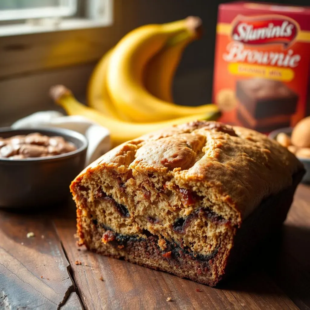 Amazing Banana and Brownie Mix Bread: Easy Recipe