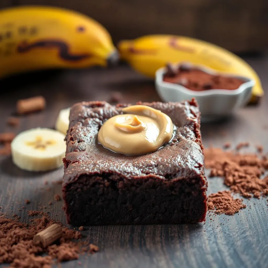 Amazing Banana and Cocoa Brownies: 3 Ingredient Recipe