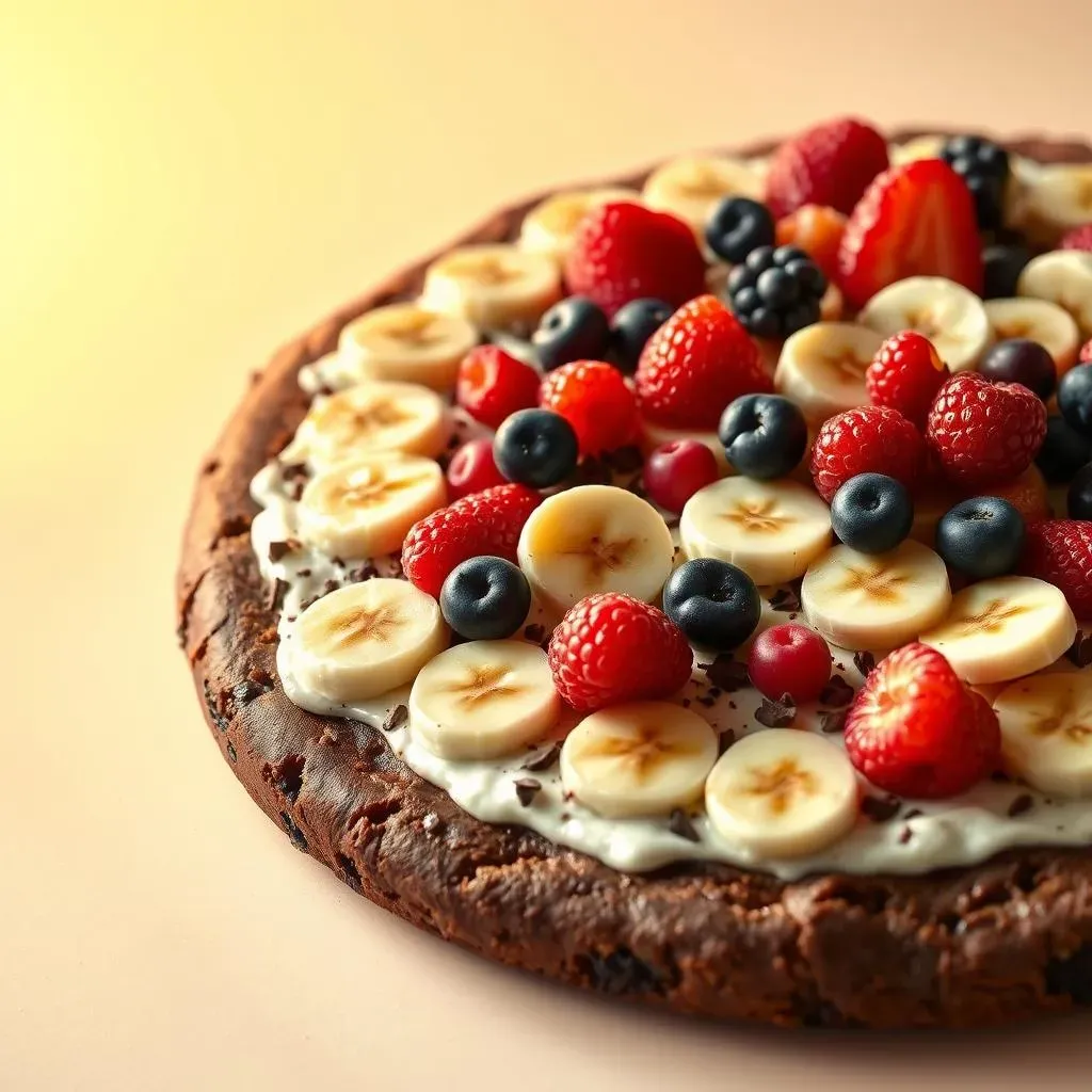 Amazing Banana Berry Brownie Pizza Recipe: A Sweet Treat