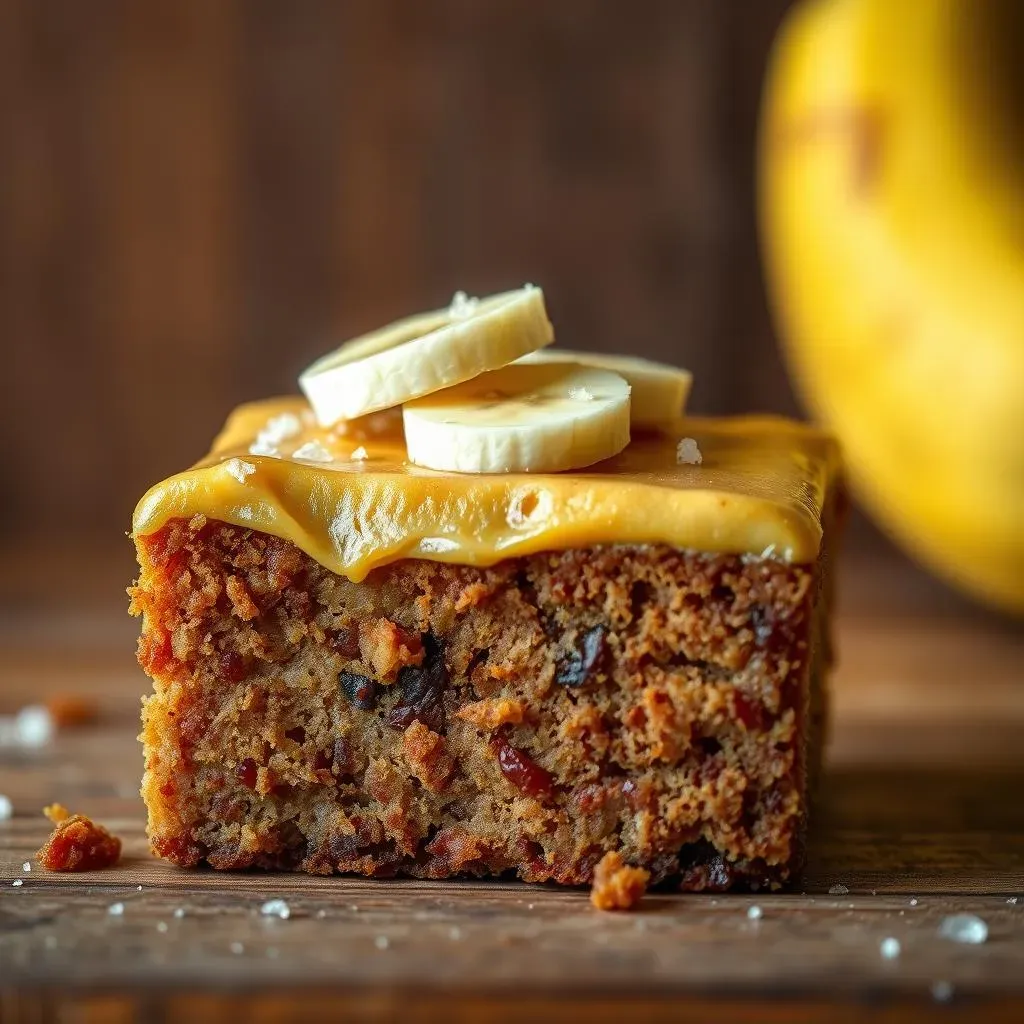 Amazing Banana Bread Brownies with Brown Butter Frosting