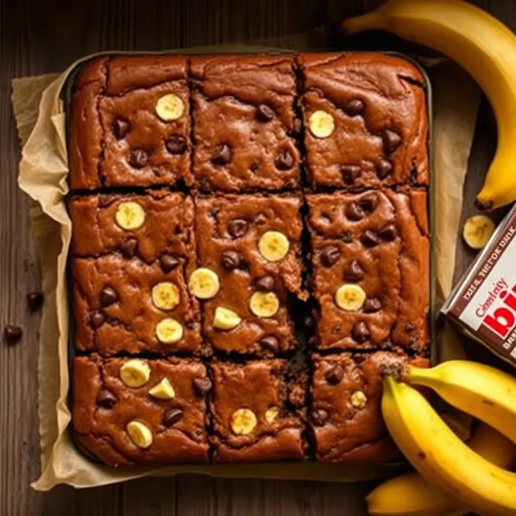 Easy Banana Brownies From a Box: A Delicious Recipe!