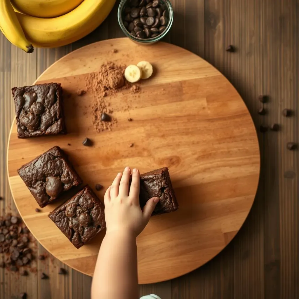 Easy Banana Brownies Kids Recipe: A Super Snack!