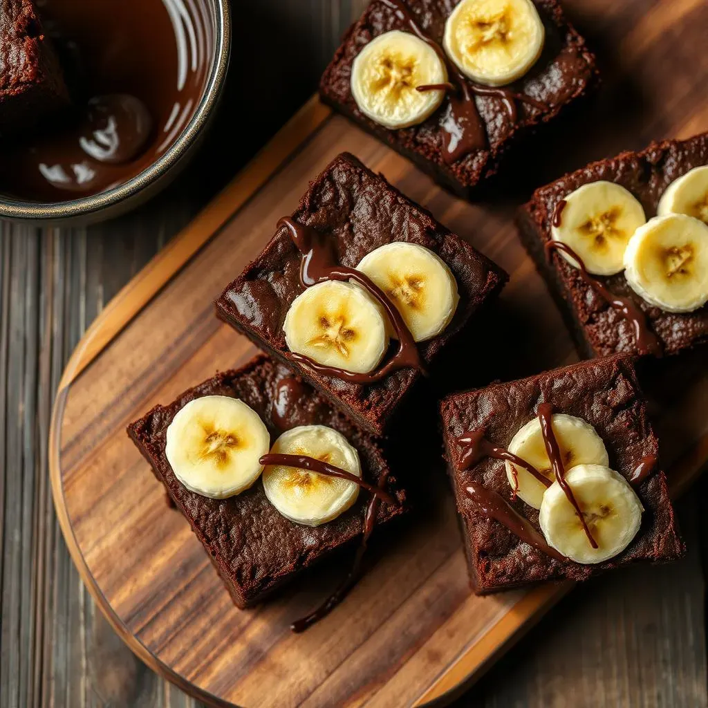 Amazing Banana Brownies No Bake: Just 2 Ingredients!