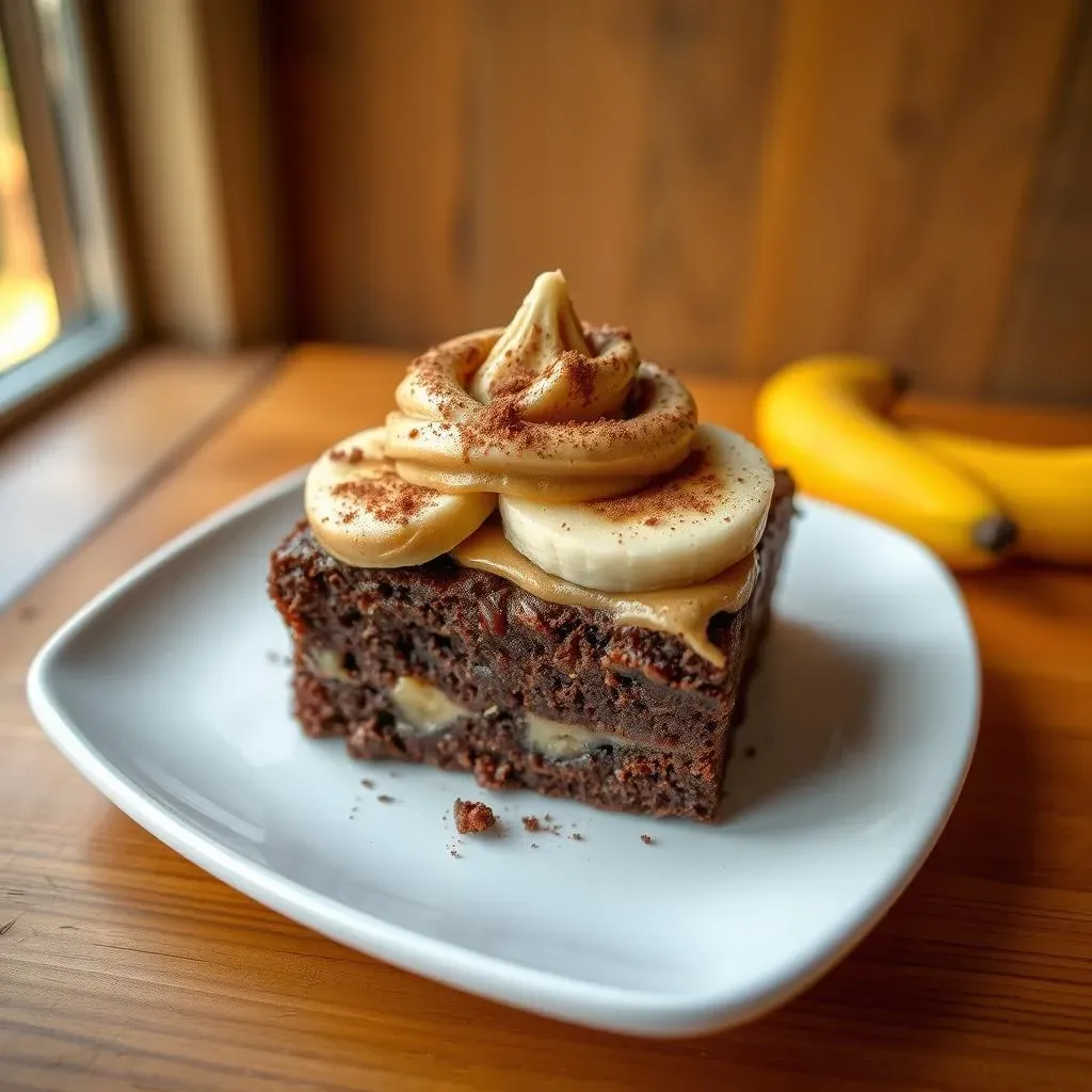 Amazing Banana Brownies Peanut Butter: 3-Ingredient Recipe