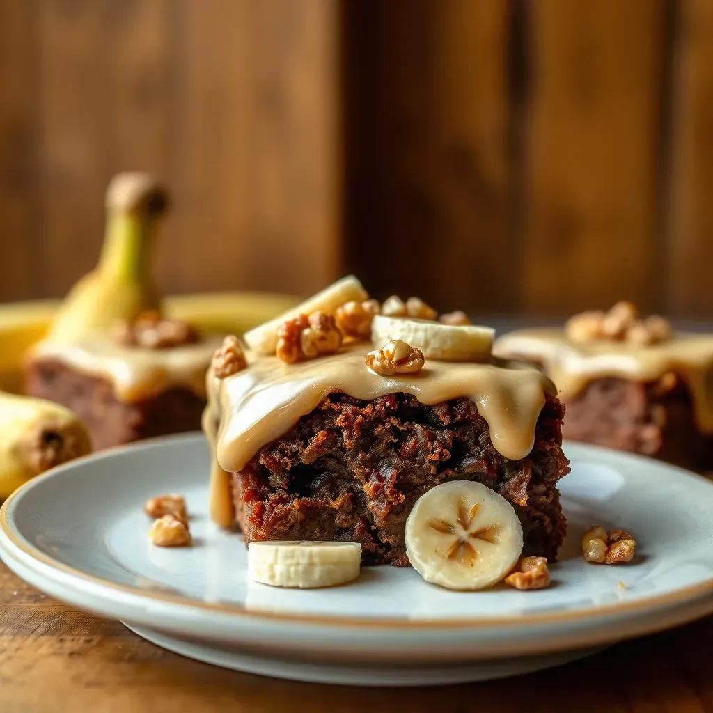 Ultimate Banana Brownies with Brown Butter Icing Recipe