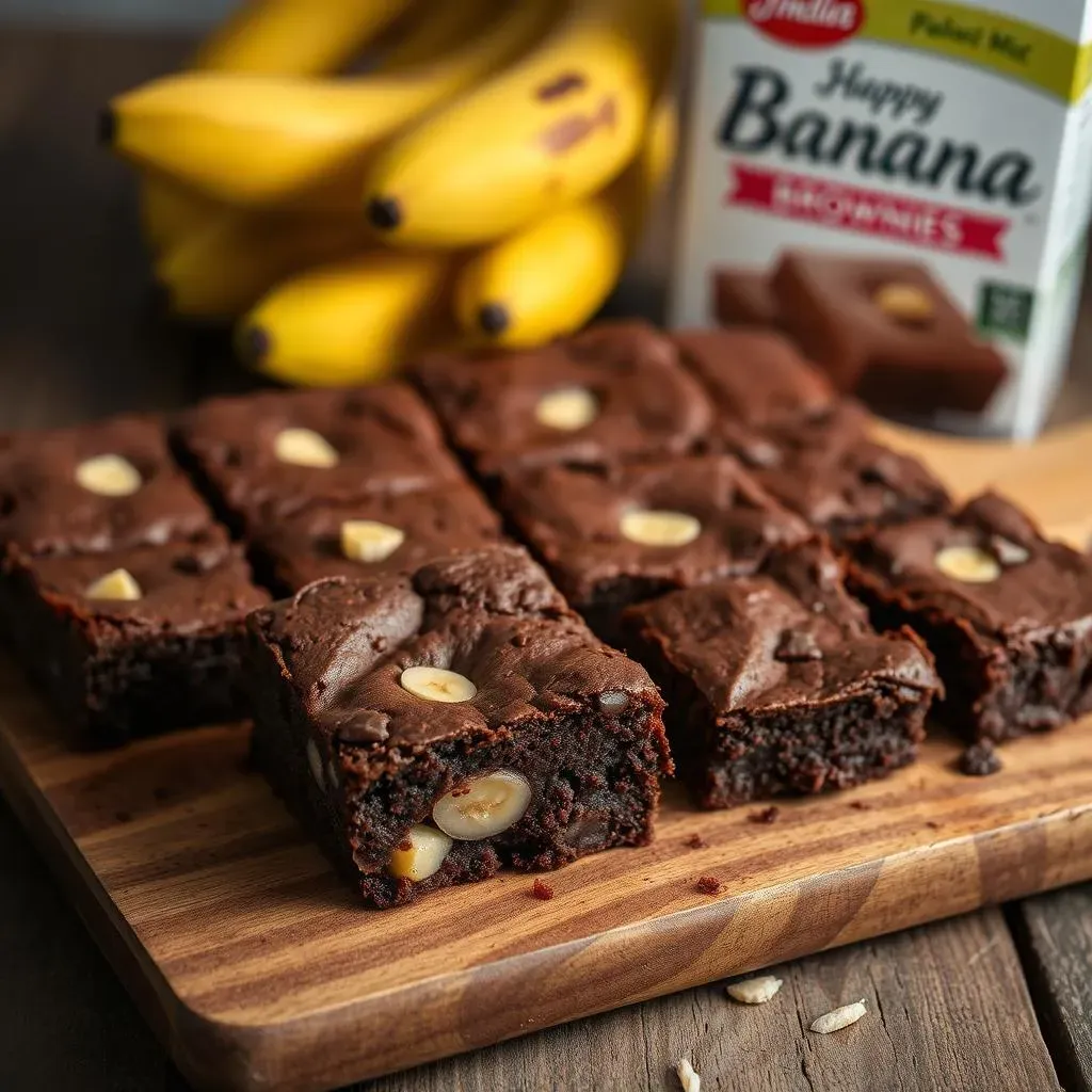 Ultimate Banana Brownies with Brownie Mix Recipe