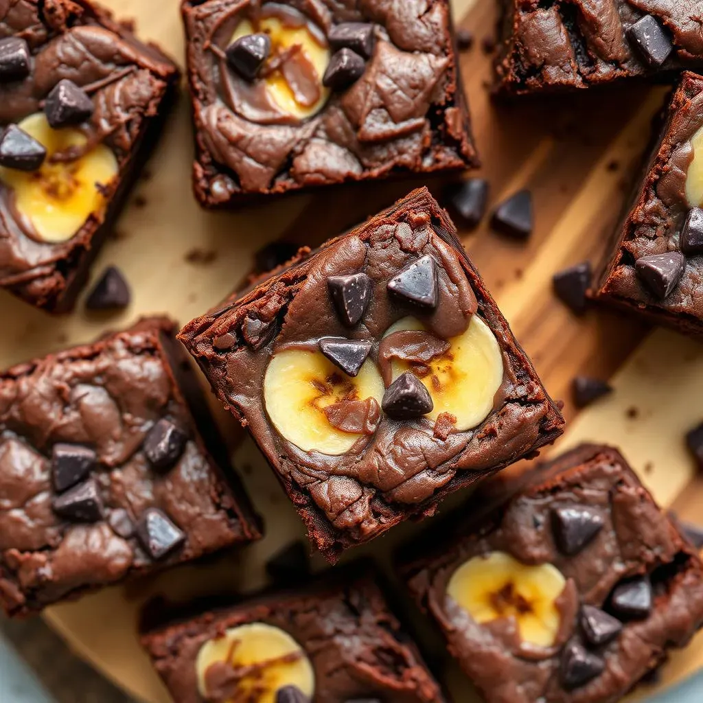 Amazing Banana Chocolate Brownies Vegan Recipe