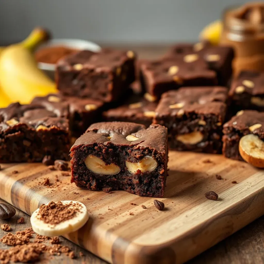 Banana Cocoa Peanut Butter Brownies: Nutritional Information and Storage