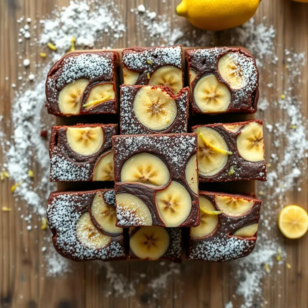 Amazing Banana Diaries Lemon Brownies: Vegan Recipe!