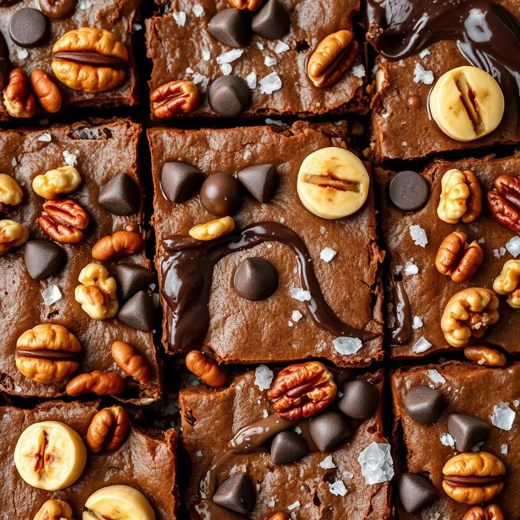 Banana Nut Bread Brownies Customization: Nuts, Chocolate, and More