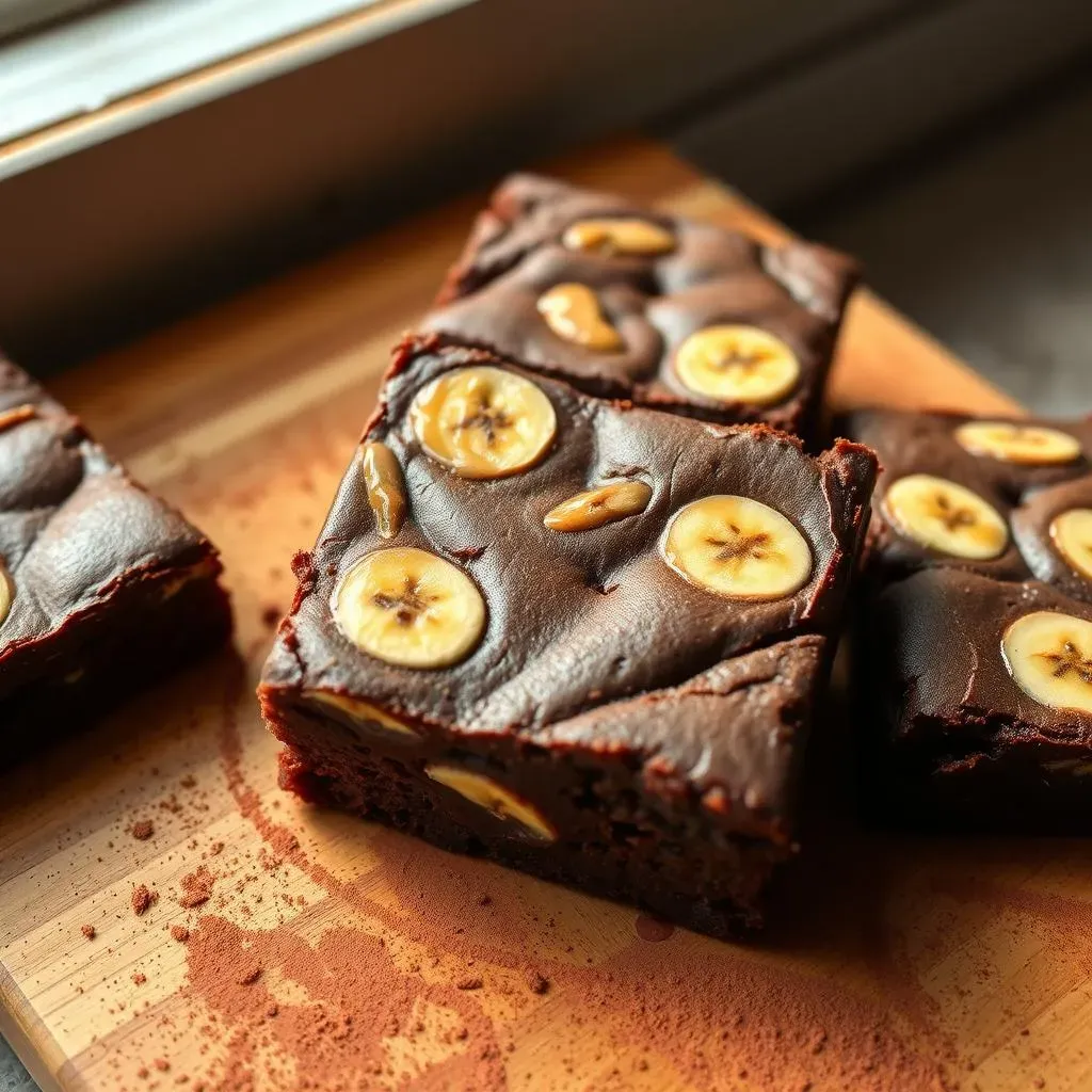 Amazing Banana Peanut Butter Brownies 3 Ingredients Recipe