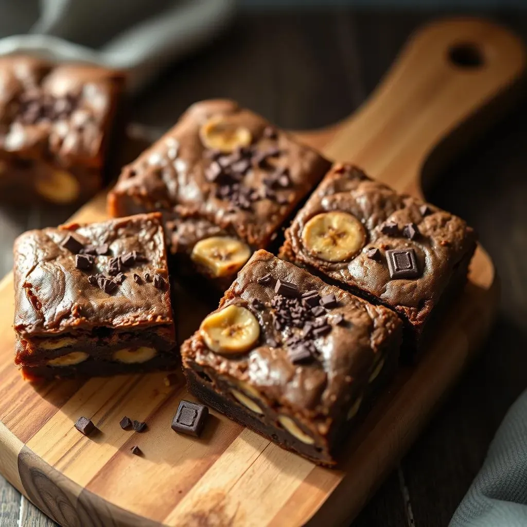 Ultimate Banana Peanut Butter Chocolate Brownies Recipe