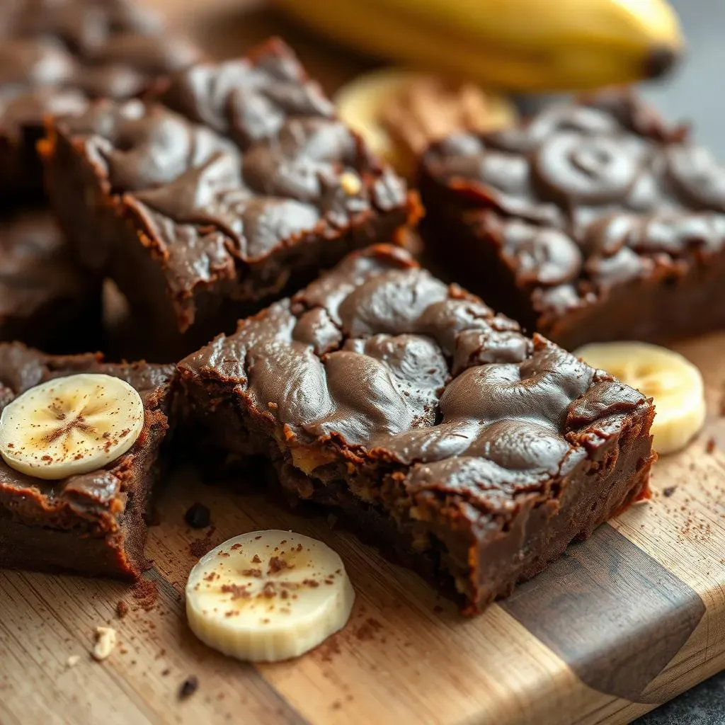 Amazing Banana Peanut Butter Cocoa Powder Brownies Recipe