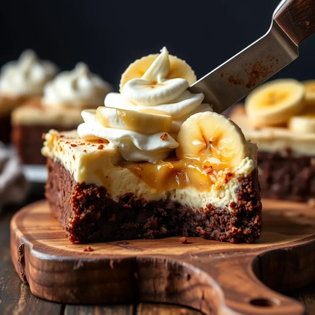 Ultimate Banana Pudding Cheesecake Brownies Recipe