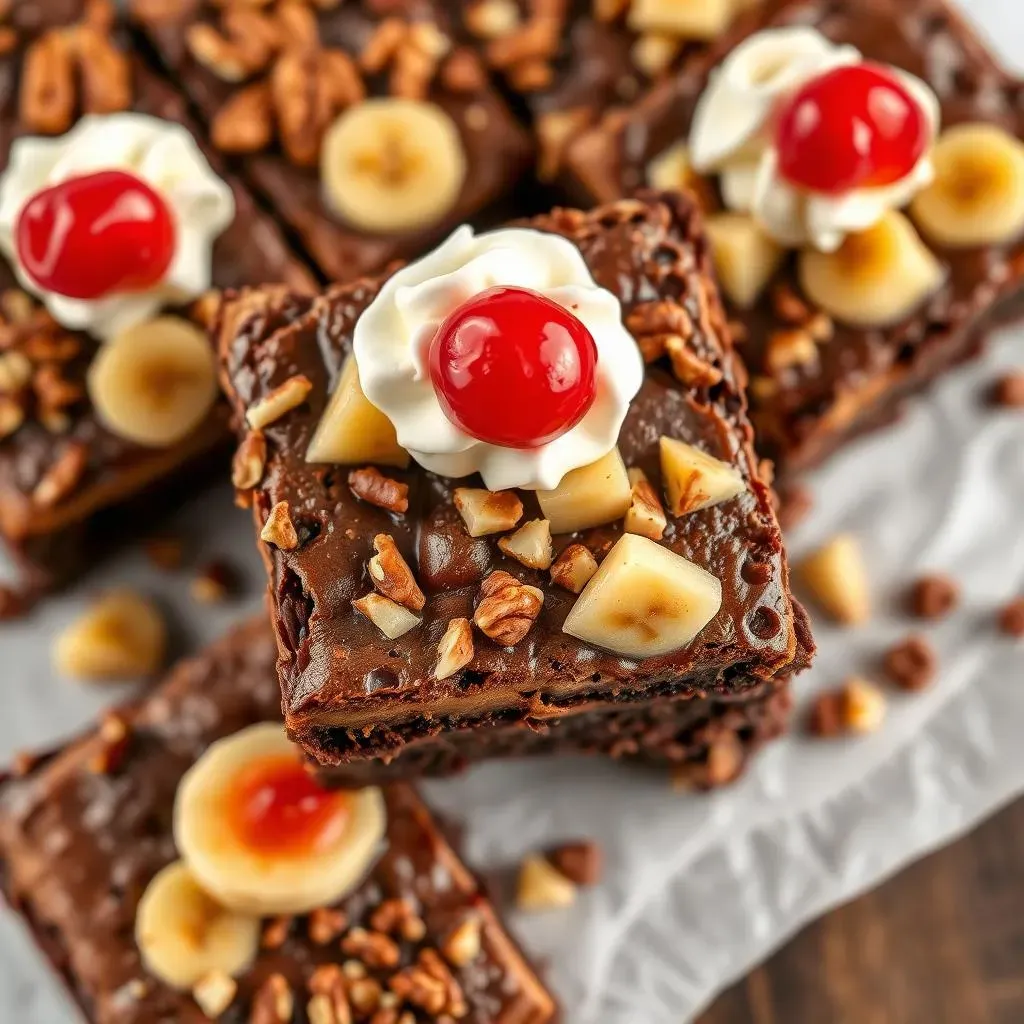 Ultimate Banana Split Brownies: A Decadent Dessert!