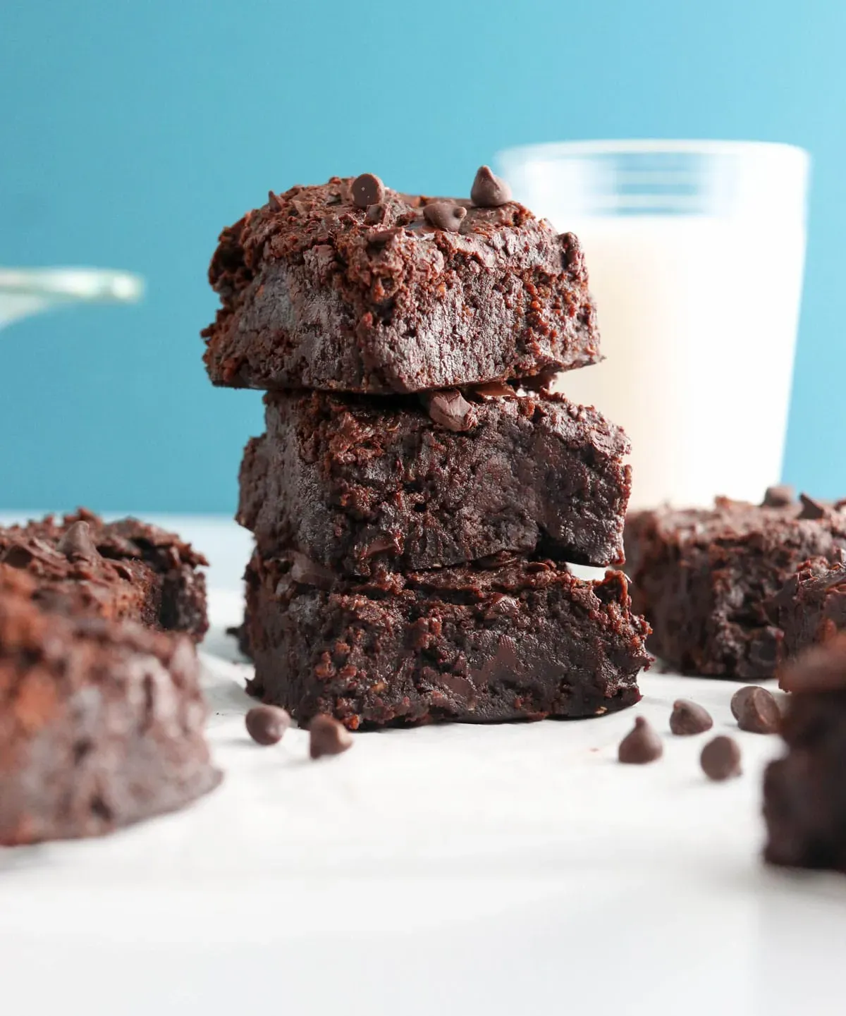 Sinful best fudgy black bean brownies (secret ingredient!)