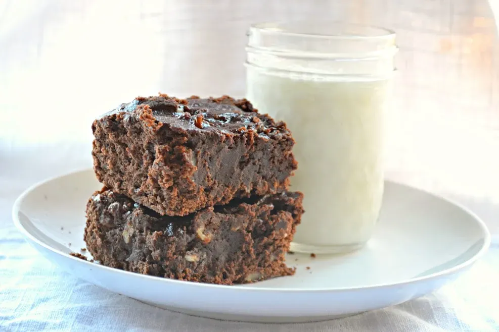 Guaranteed delicious black bean brownies from scratch
