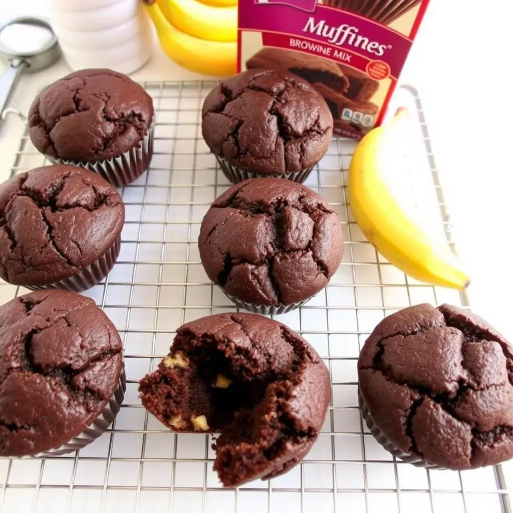 Ultimate Brownie Banana Muffins Using a Box Mix: Easy Recipe