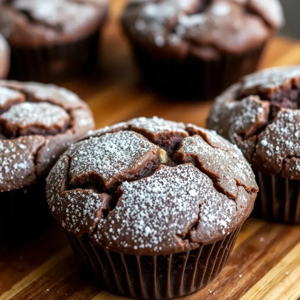 Amazing Brownie Banana Muffins Using a Brownie Box Mix