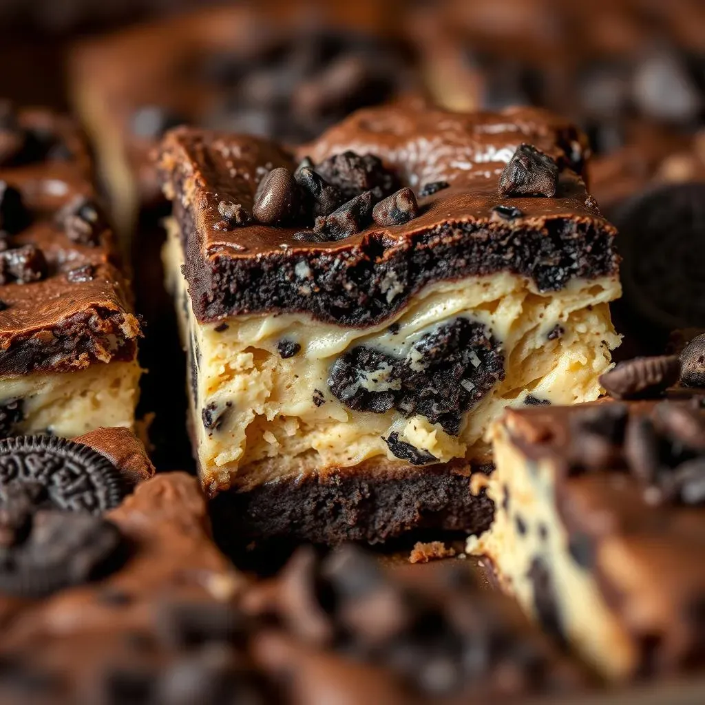 Ultimate Brownie Recipe with Cookie Dough and Oreos