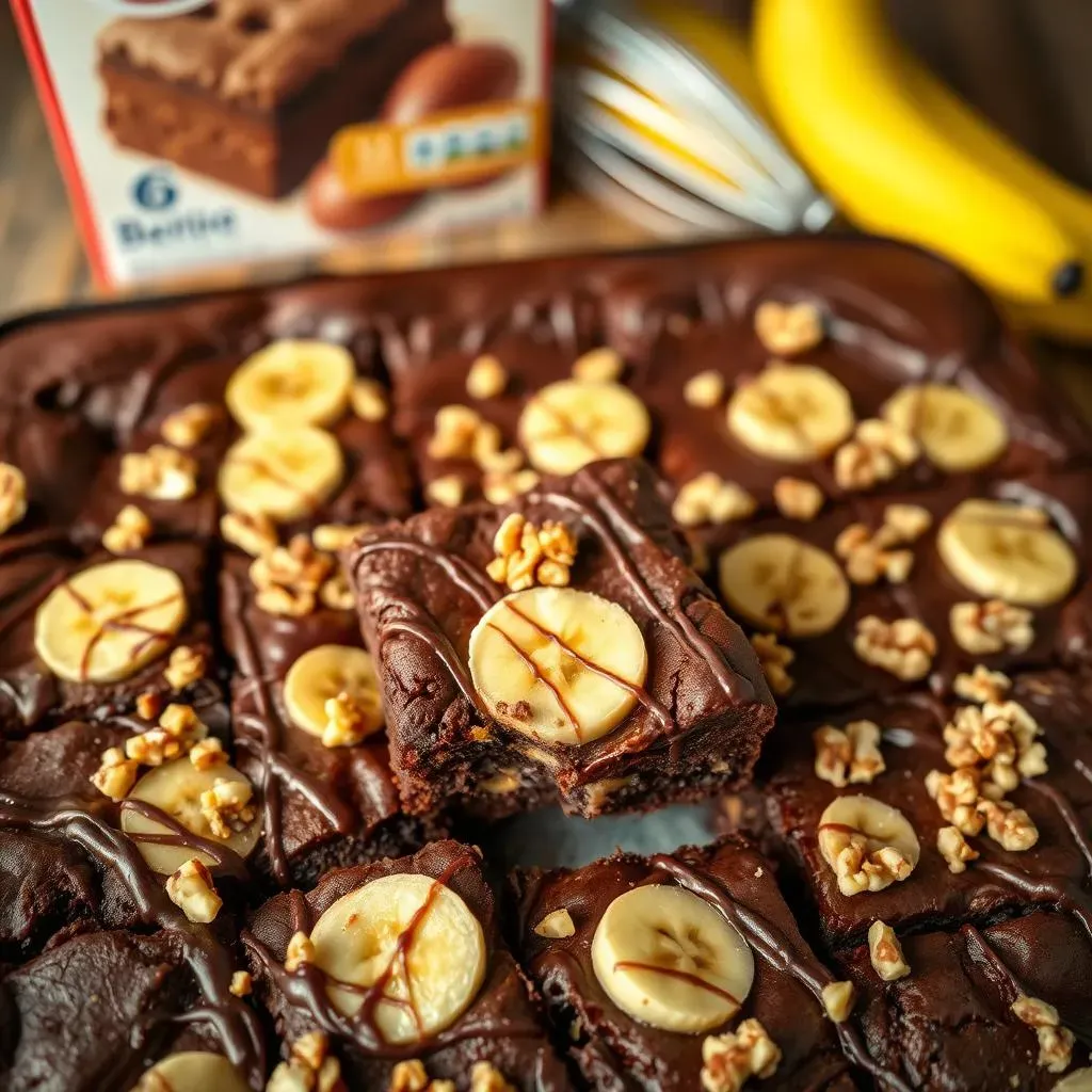 Amazing Brownie Recipes Using Box Mix with Bananas Recipe