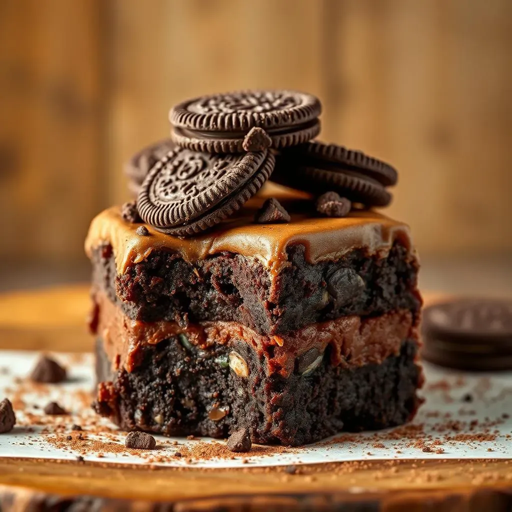 Absolute Fudgy Brownies and Oreos Recipe