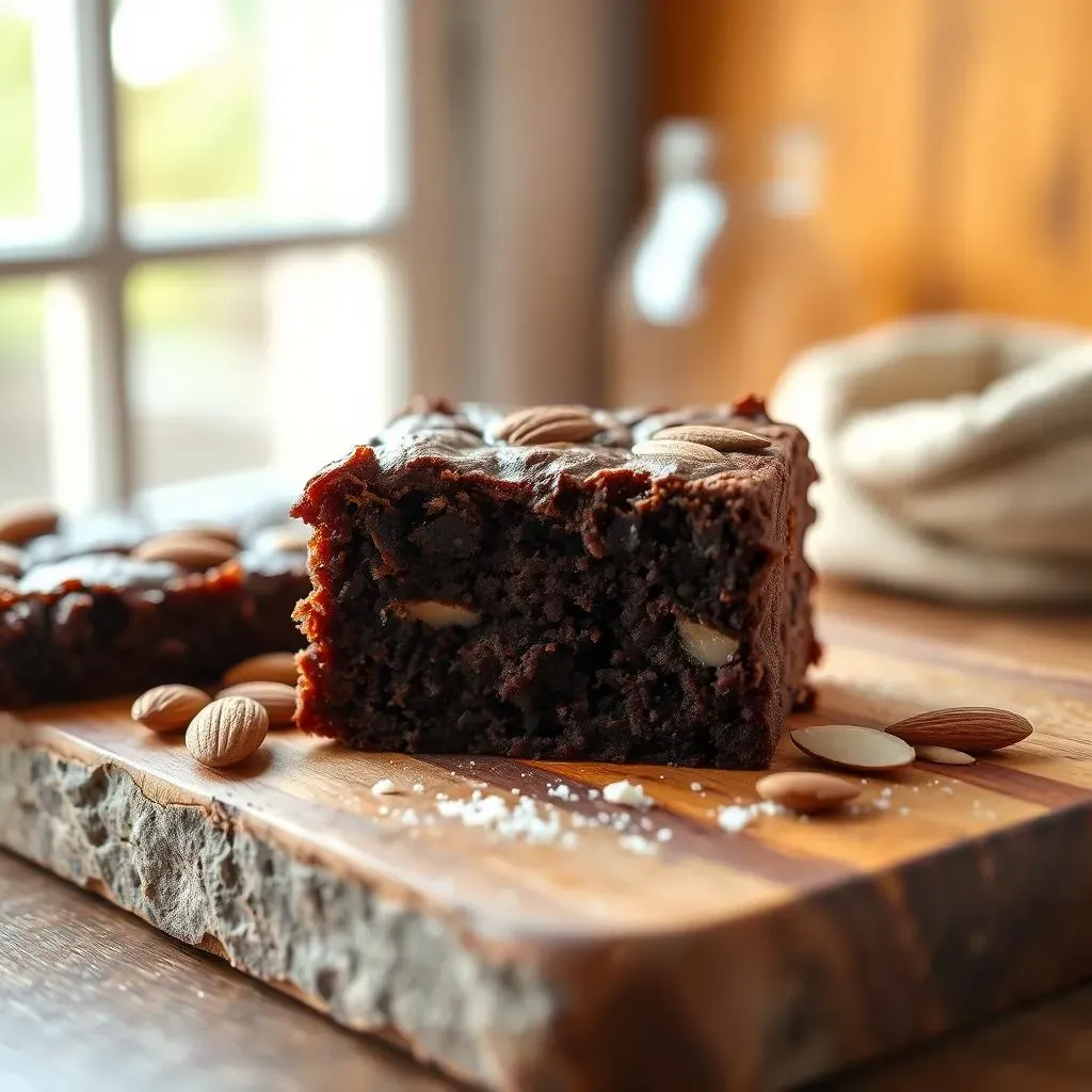 Amazing Brownies Made with Almond Flour and Stevia